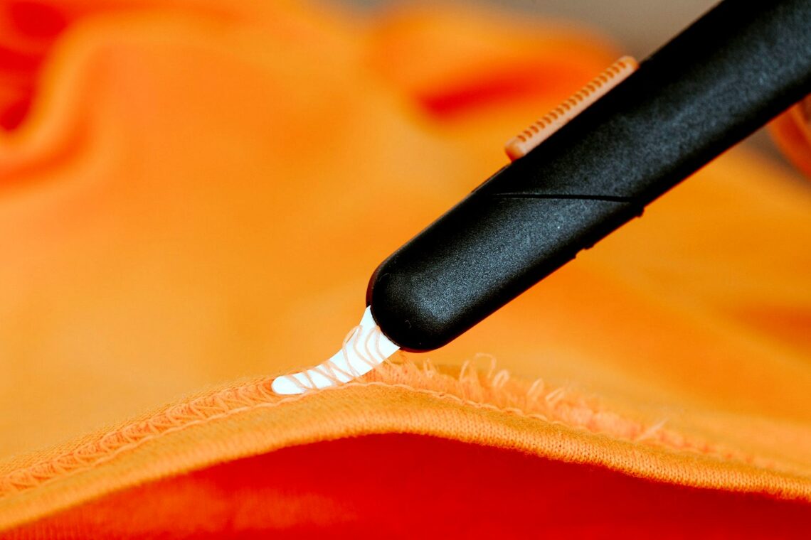 Best seam rippers used on orange cloth
