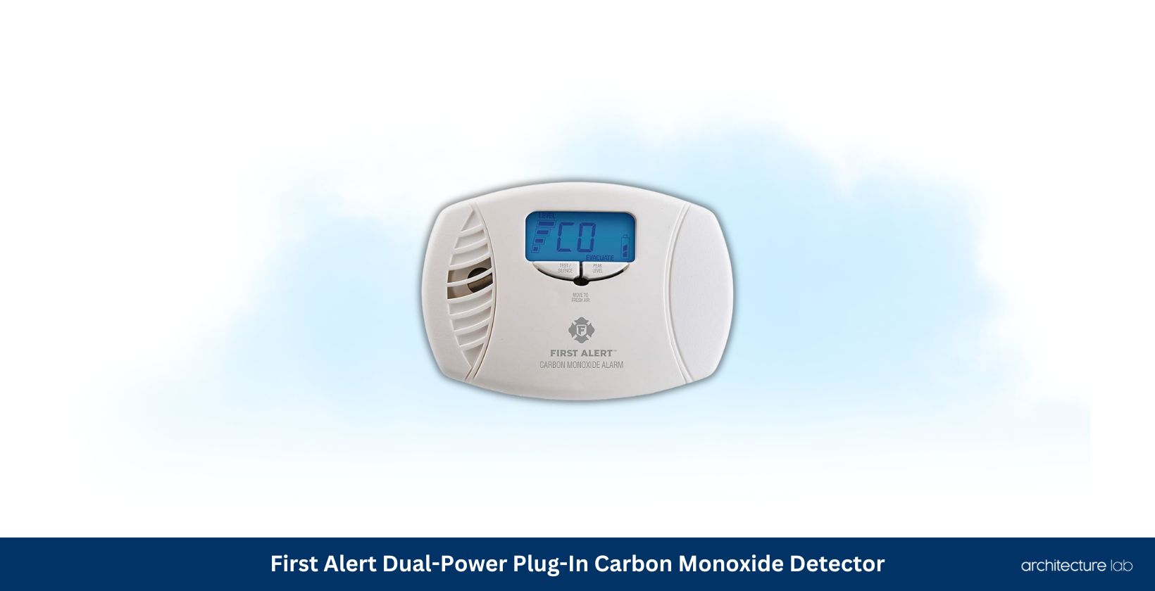 First alert dual power plug in carbon monoxide detector