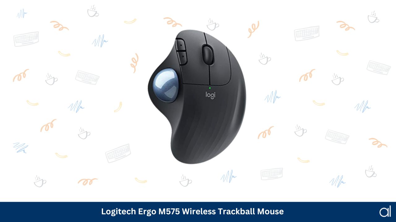 Logitech ergo m575 wireless trackball mouse