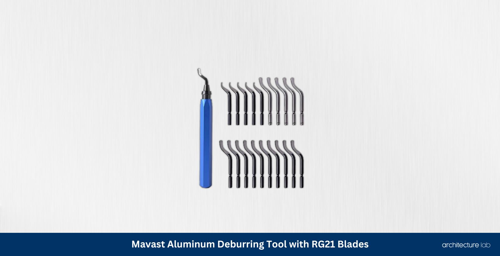 Mavast aluminum deburring tool with rg21 high speed steel blades