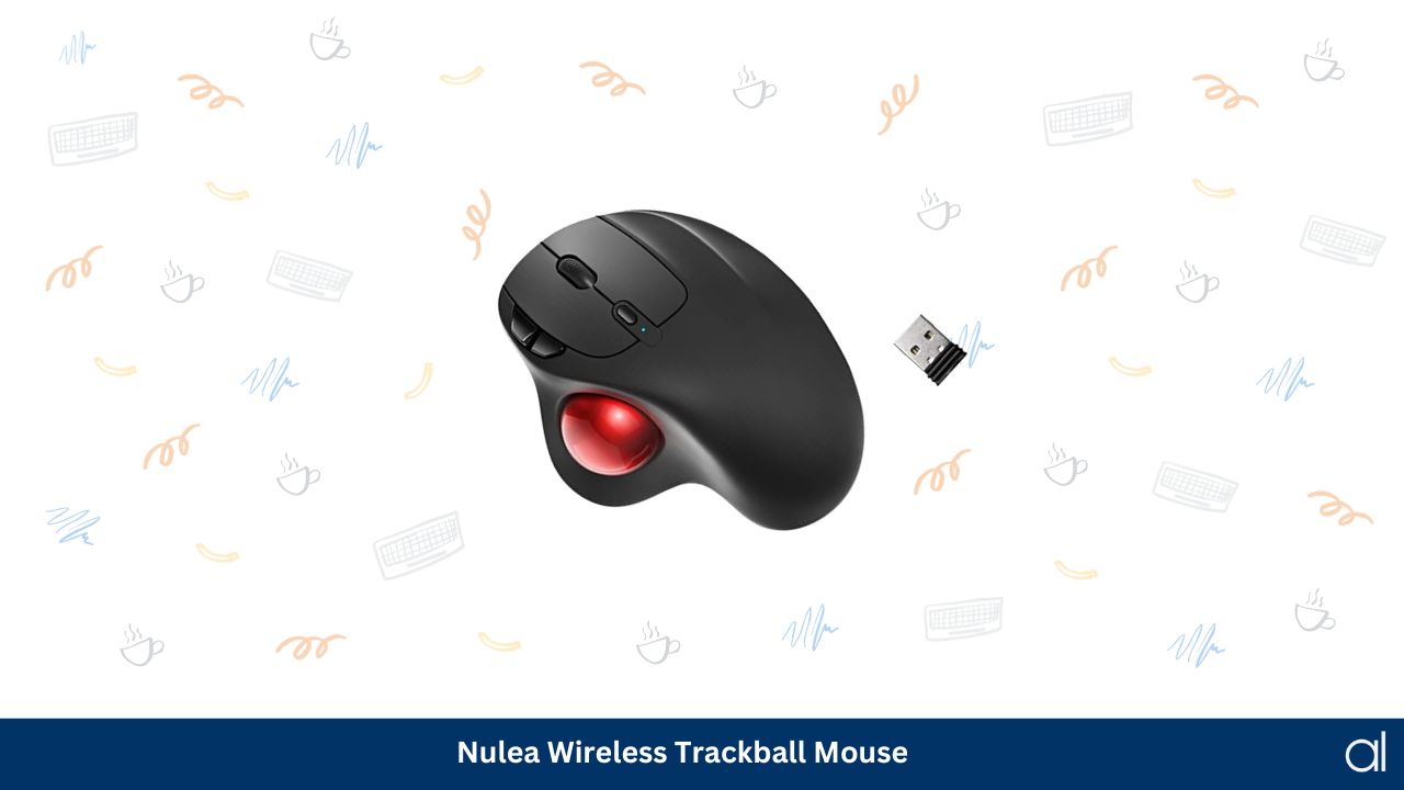 Nulea wireless trackball mouse