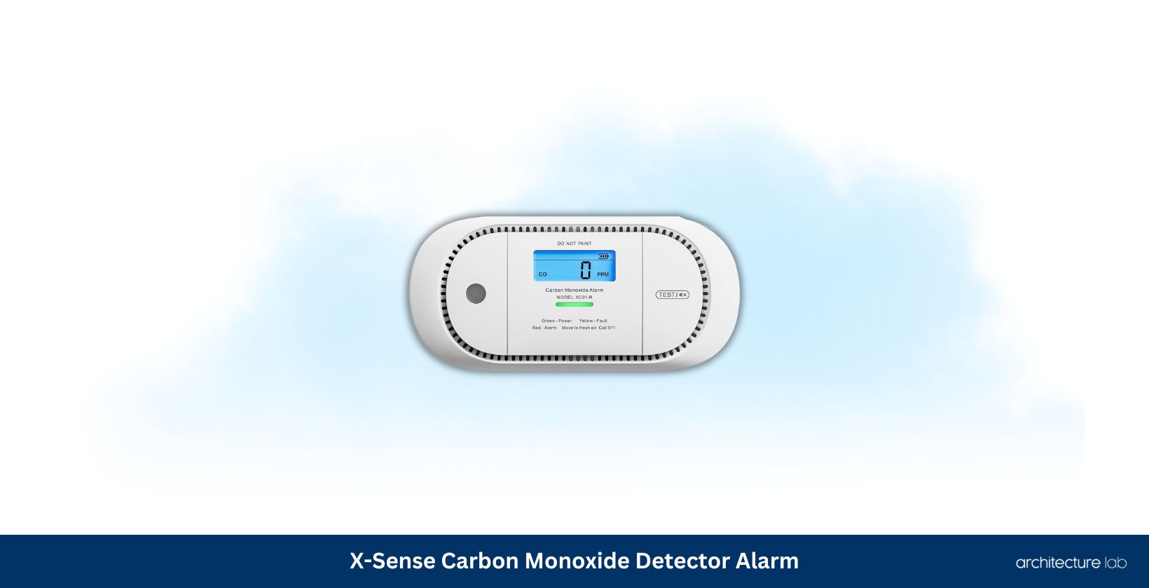 X sense carbon monoxide detector alarm
