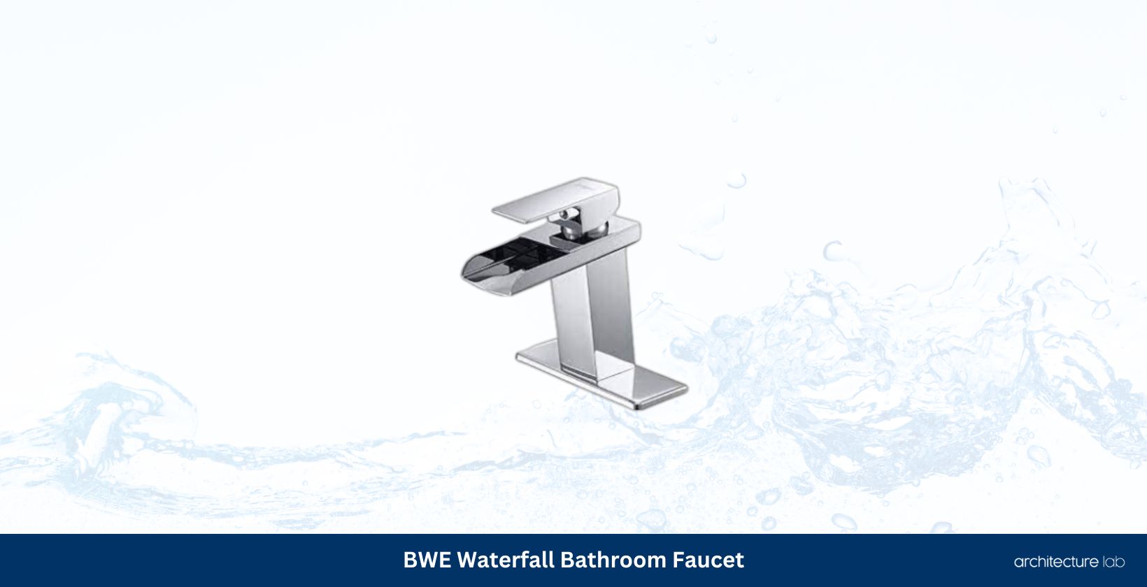 Bwe waterfall bathroom faucet