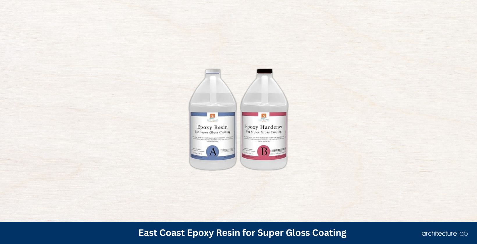 East coast epoxy resin for super gloss coating