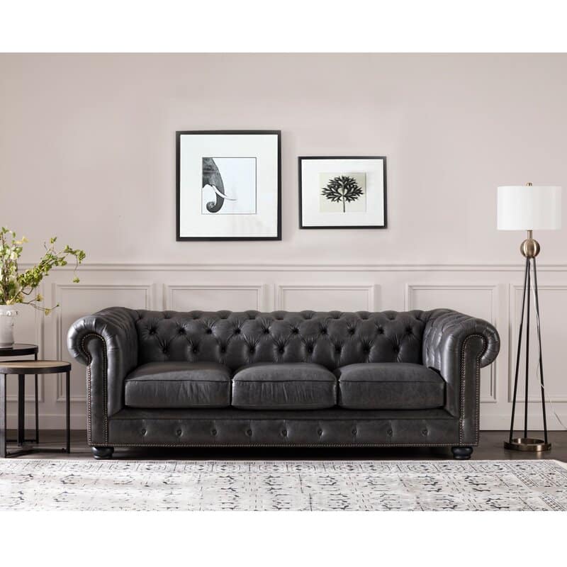 44 Types Of Sofas And Couches To Consider For Every Style &Amp; Space 52 2. Chesterfield sofa