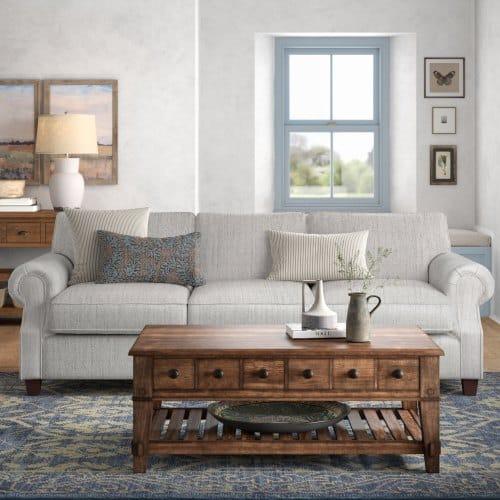44 Types Of Sofas And Couches To Consider For Every Style &Amp; Space 85 32. Classic round arm sofa