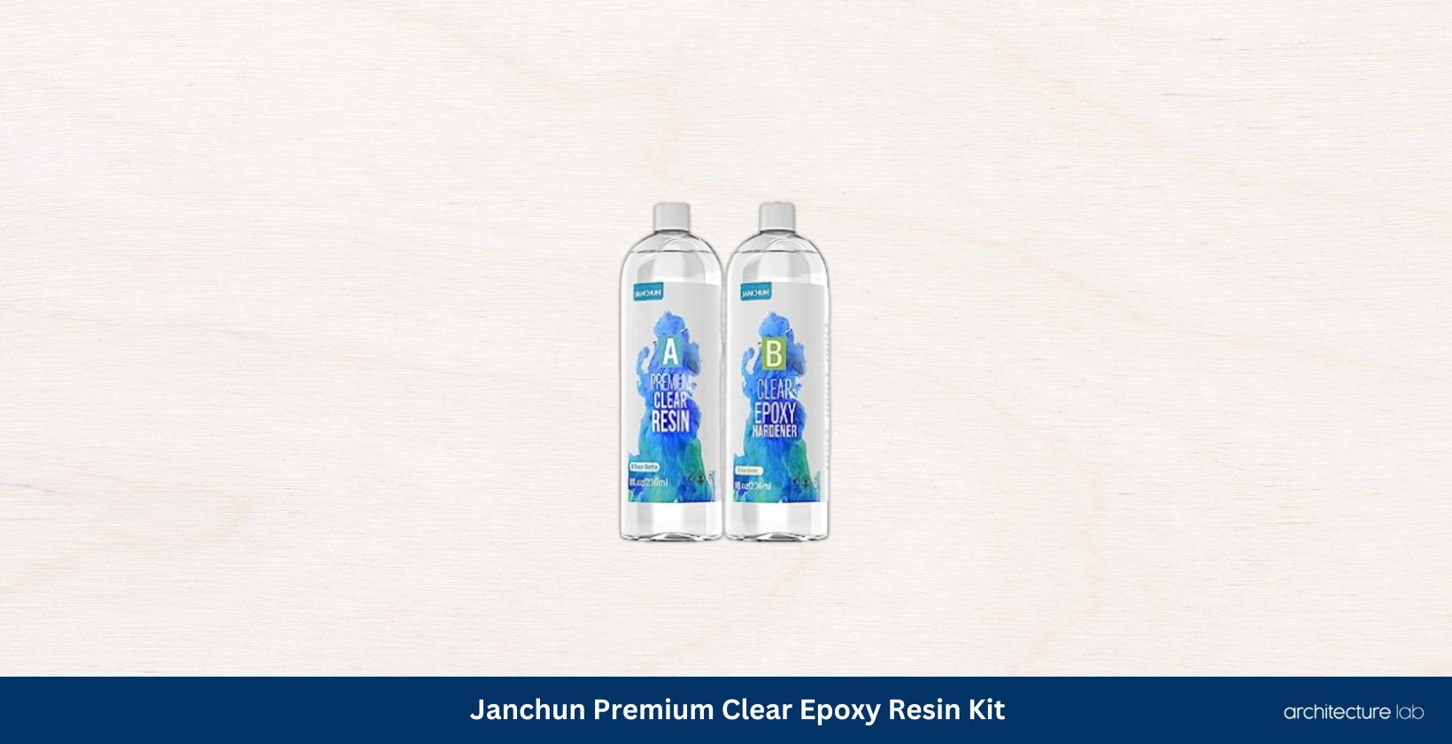 Janchun premium clear epoxy resin kit