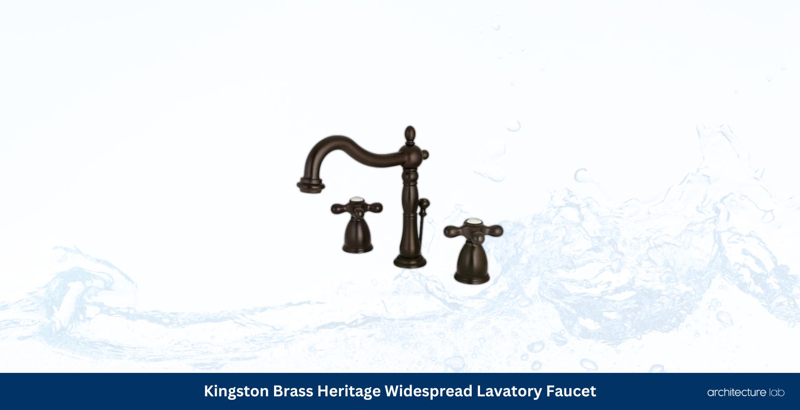 Kingston brass kb1975ax heritage widespread lavatory faucet