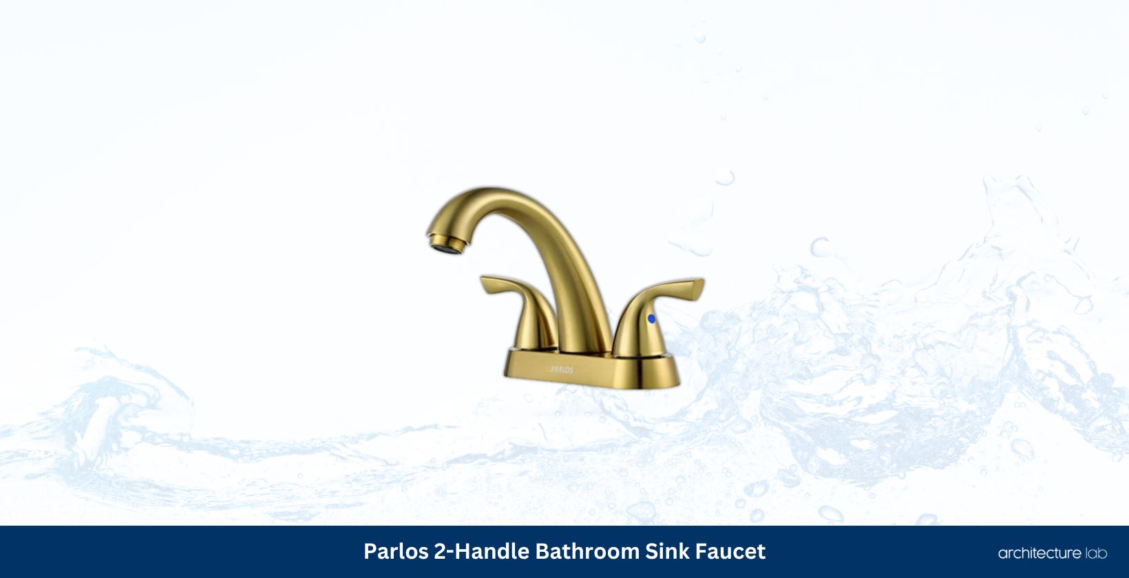 Parlos 2 handle bathroom sink faucet
