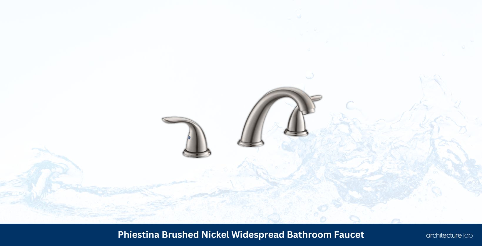 Phiestina brushed nickel widespread bathroom faucet wf008 5 bn