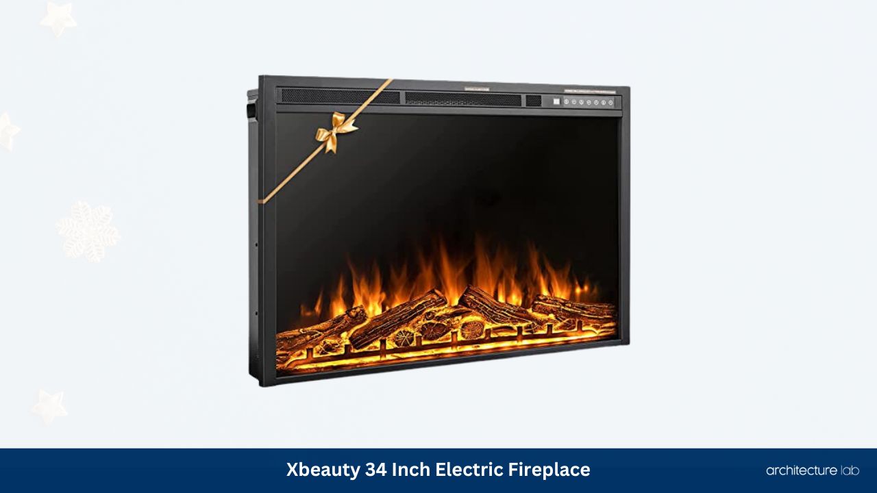 Xbeauty 34 inch electric fireplace