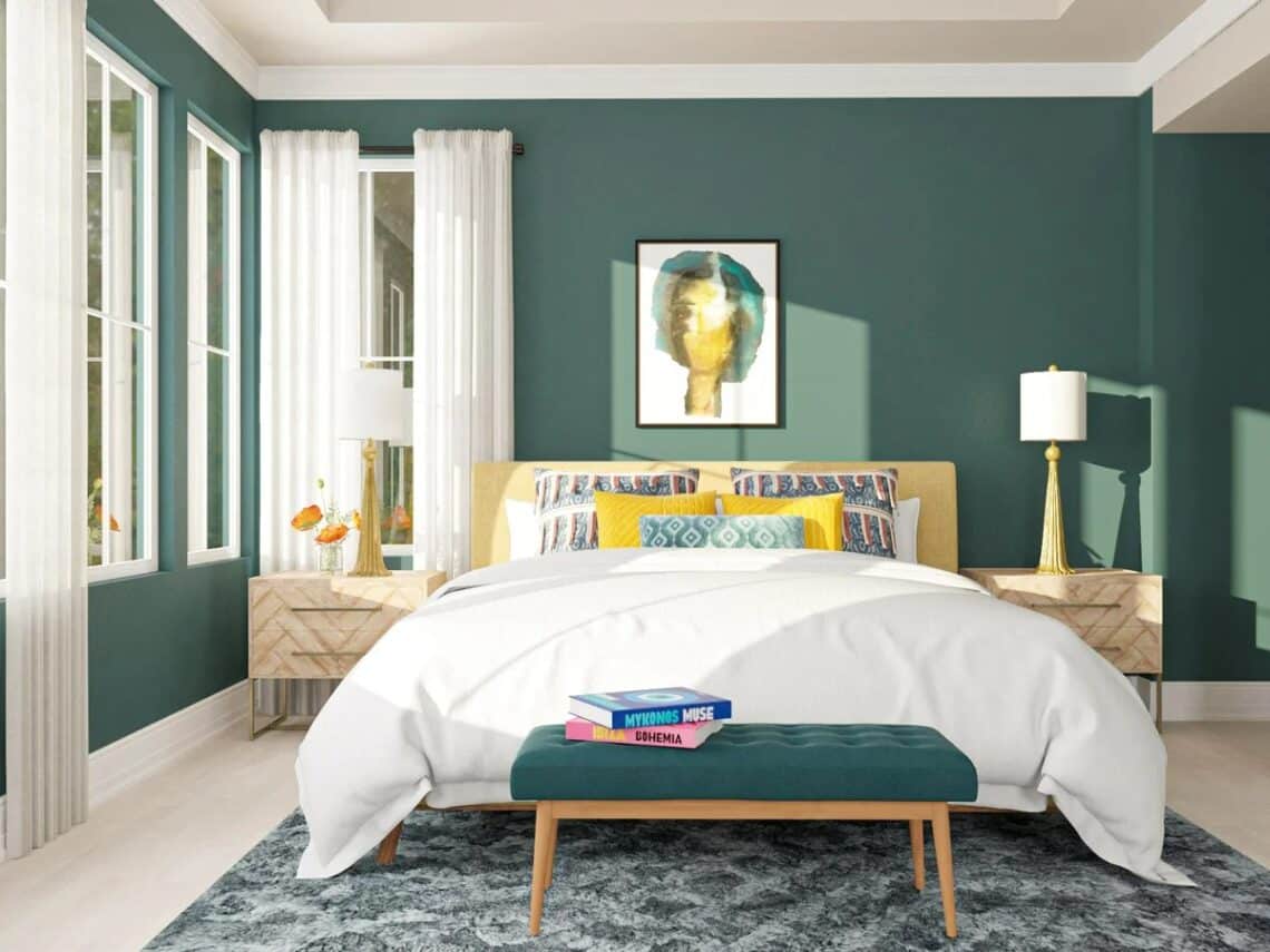 13 Mid-Century Modern Bedroom Design Ideas