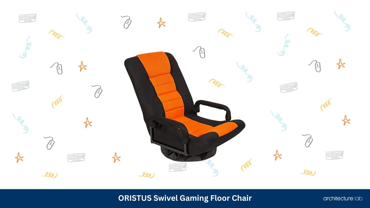 Oristus swivel gaming floor chair