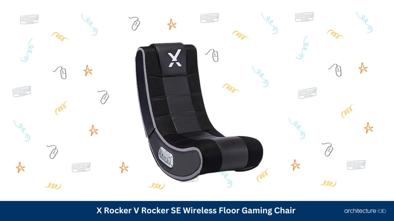 X rocker ‎v rocker se wireless floor gaming chair
