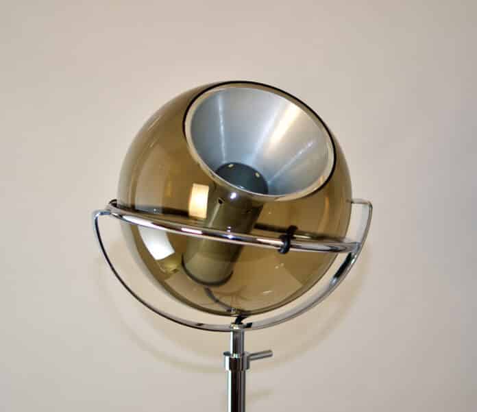 hpvintage.com Mid-Century Floorlamp 'Globe' by Frank Ligtelijn for Raak, 1960s