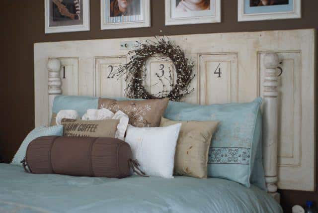 20. Making headboards from old doors