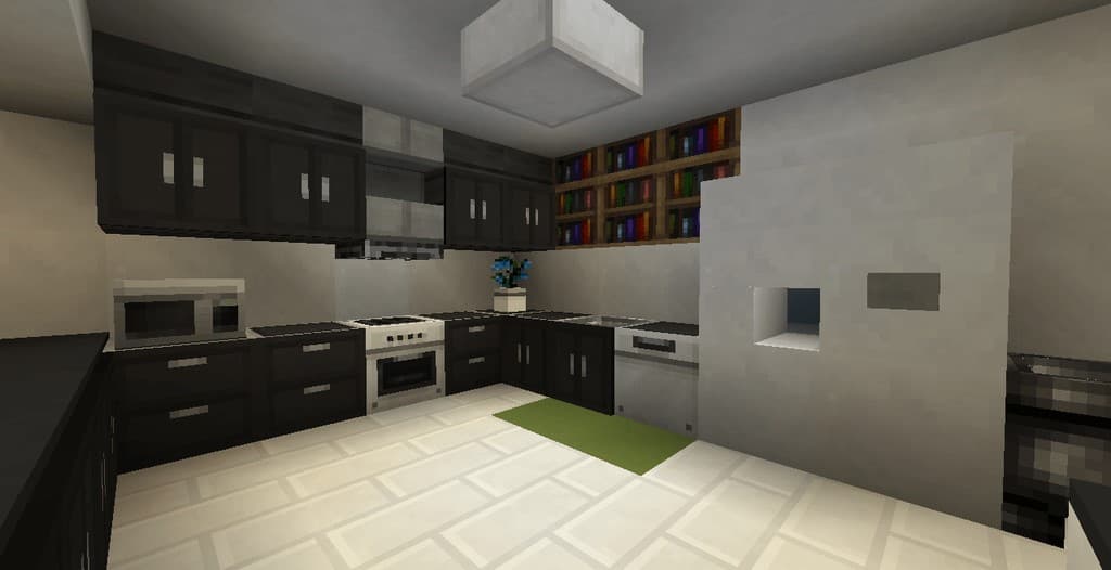 Minecraft traditional kitchen