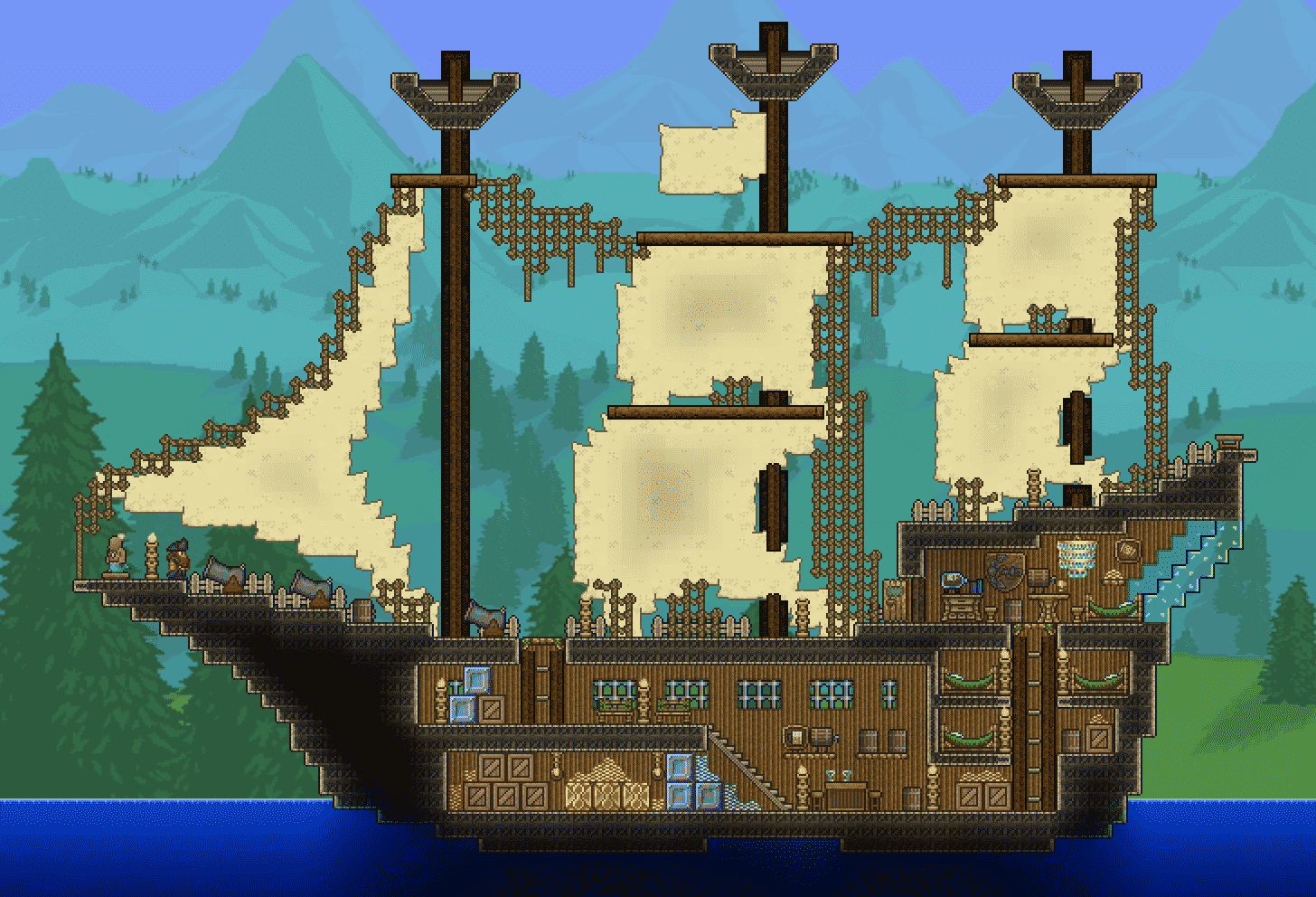 船の家