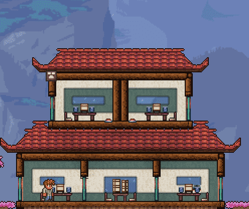 Japanese themed house