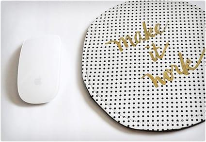 Diy modern mousepad