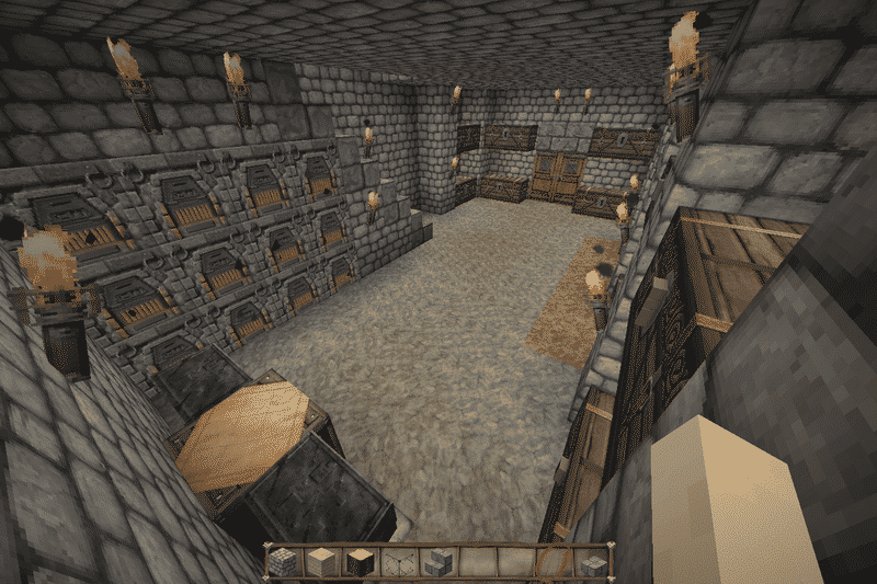 Building the stable and the basement