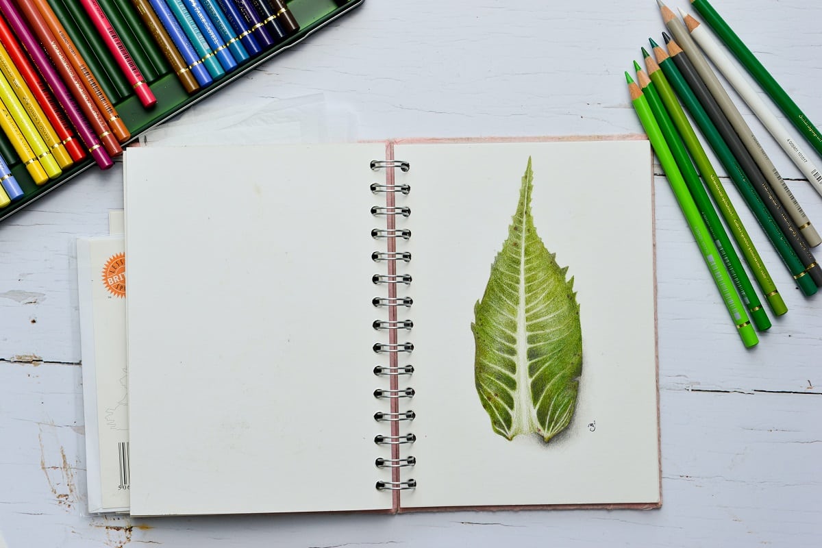 How to blend colored pencils