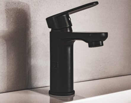Maintaining spray painted faucets