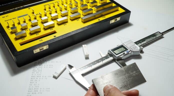 Digital micrometers and digital vernier calipers perform calibration on block grades,Gauge Blocks Precision Metric