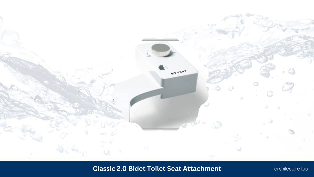 Classic 2. 0 bidet toilet seat attachment