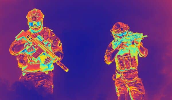 Why do thermal imaging cameras work better at night summing it up