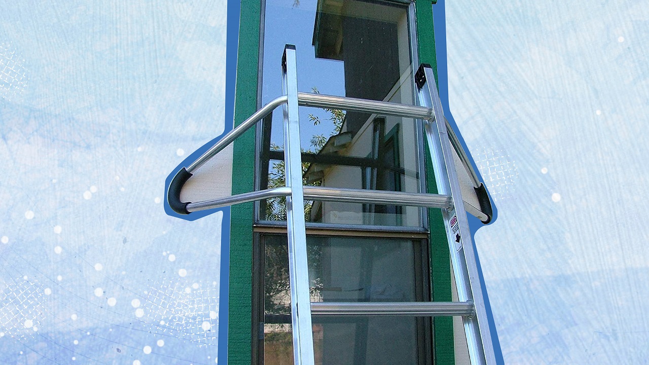 Can a ladder stabilizer be used with a telescoping ladder 2