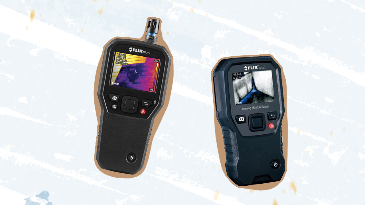 Can thermal imaging detect moisture