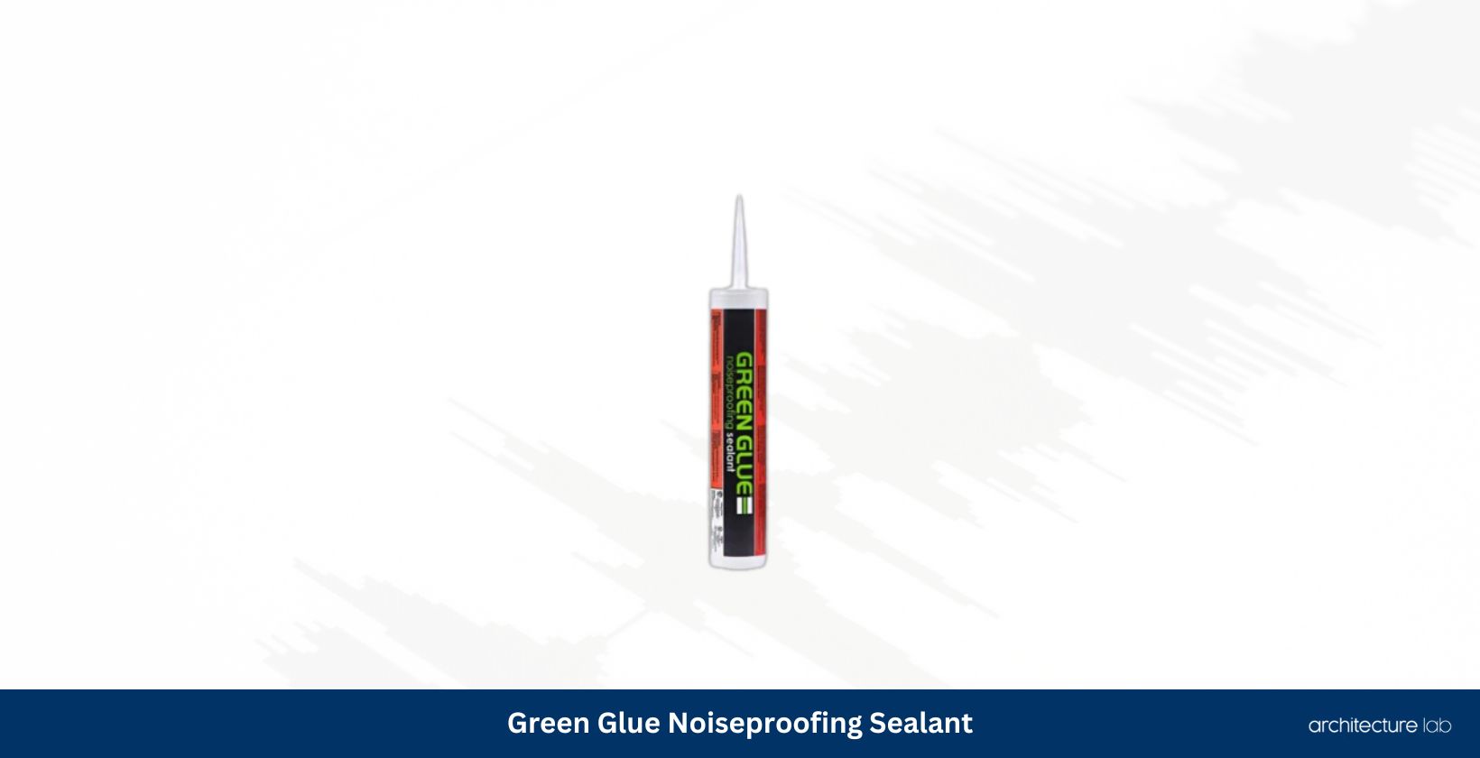 Green glue noiseproofing sealant