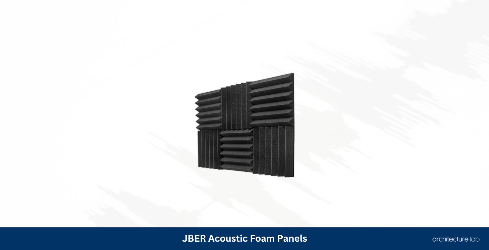 Jber acoustic foam panels