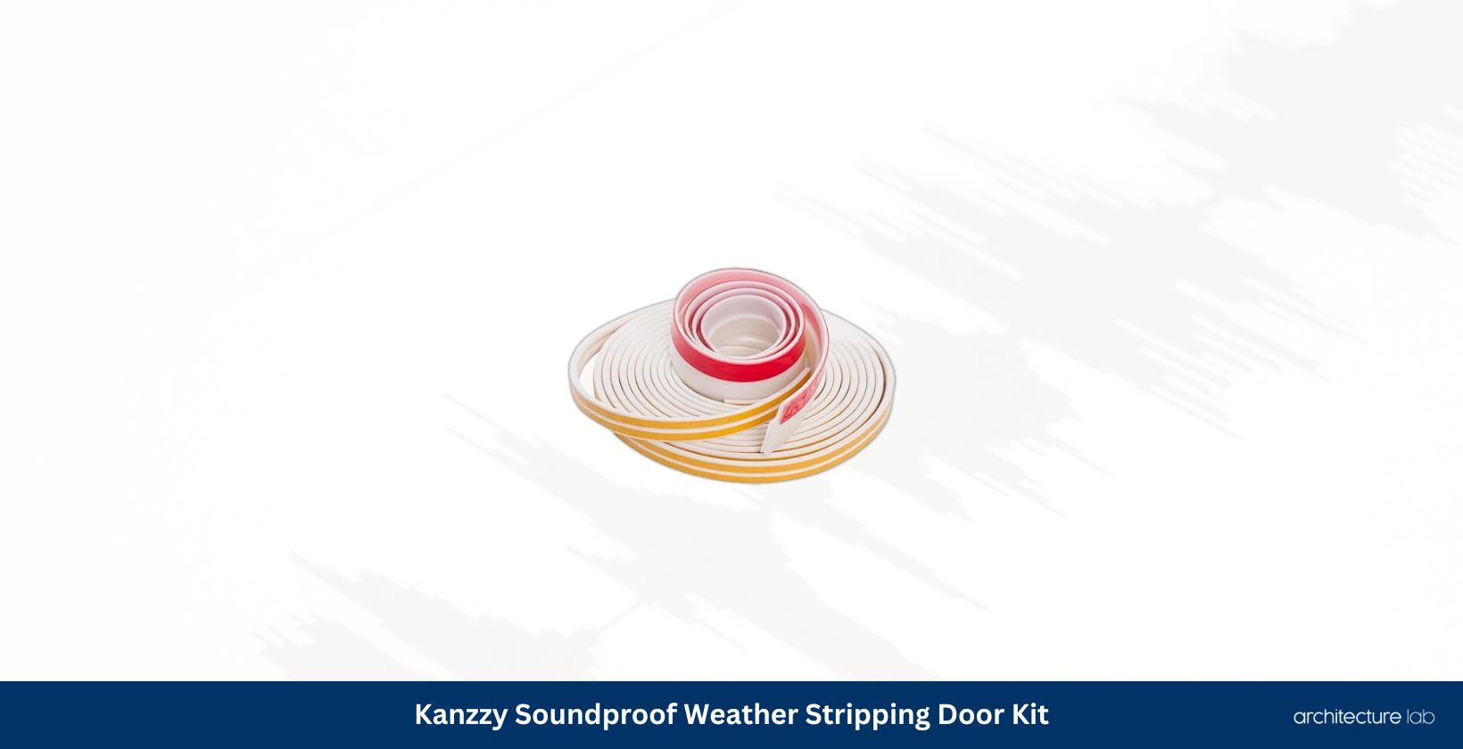 Kanzzy soundproof weather stripping door kit