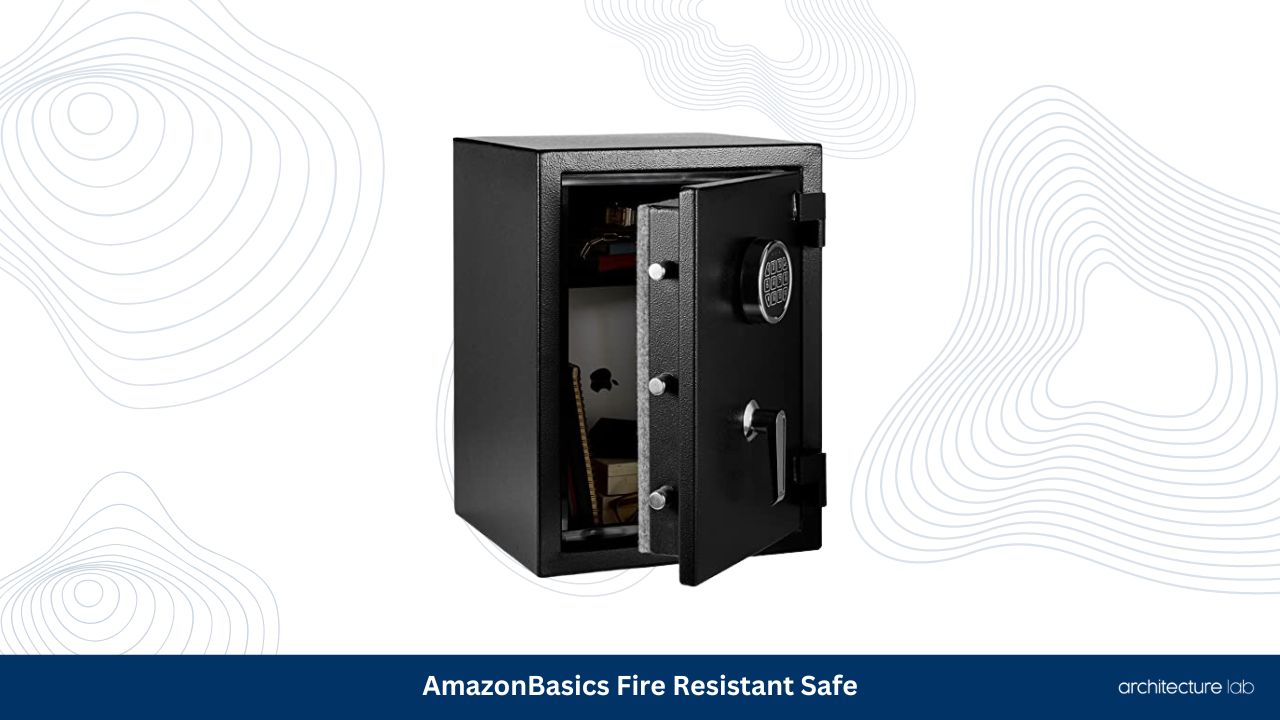 Amazonbasics fire resistant safe