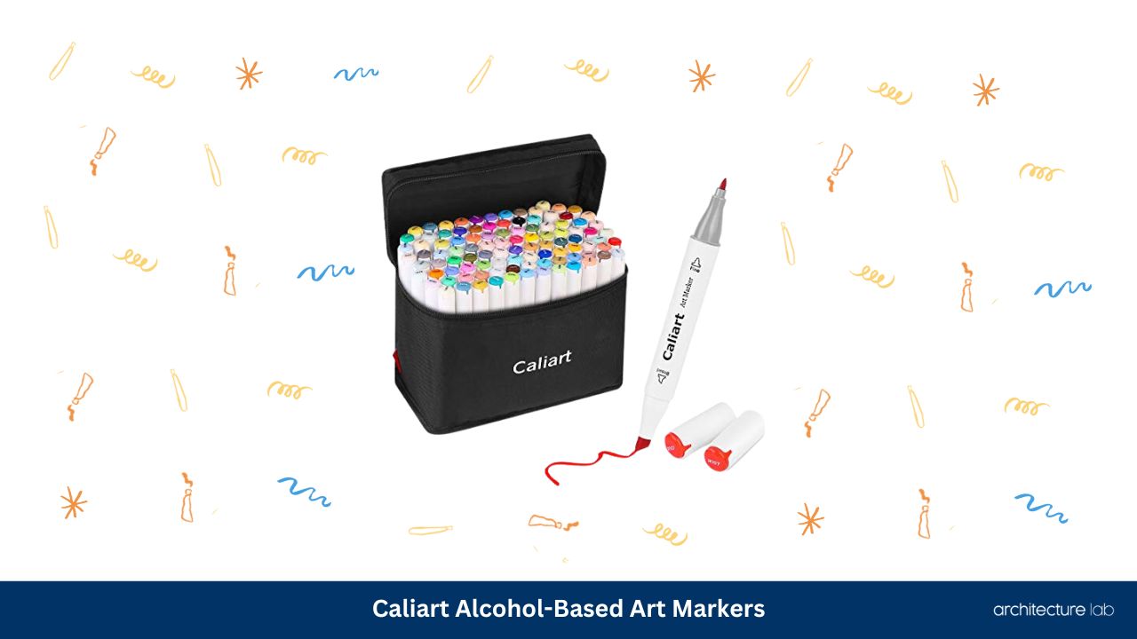 Caliart alcohol based art markers