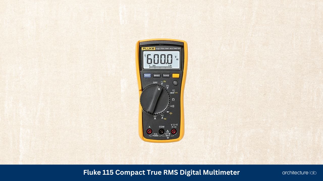 Fluke 115 compact true rms digital multimeter