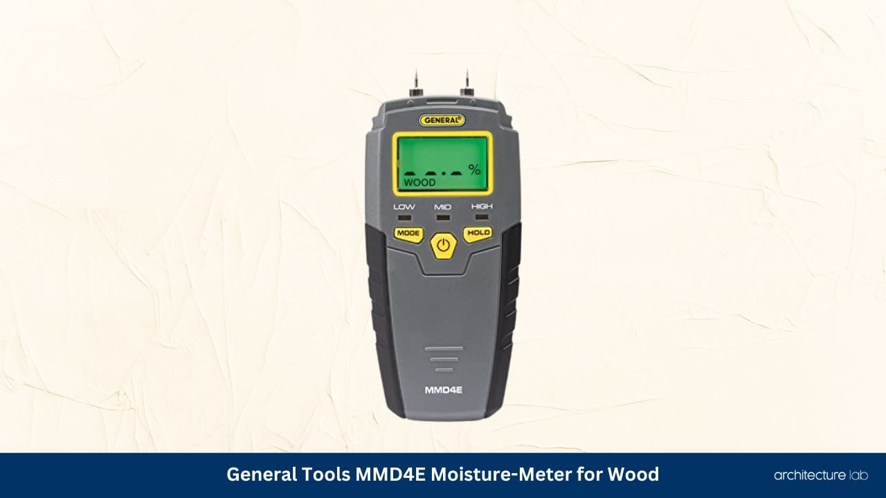 General tools mmd4e moisture meter for wood