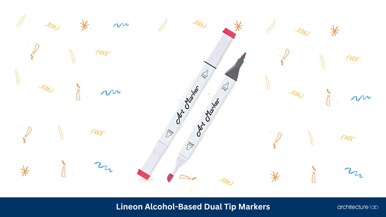 Lineon alcohol based dual tip markers