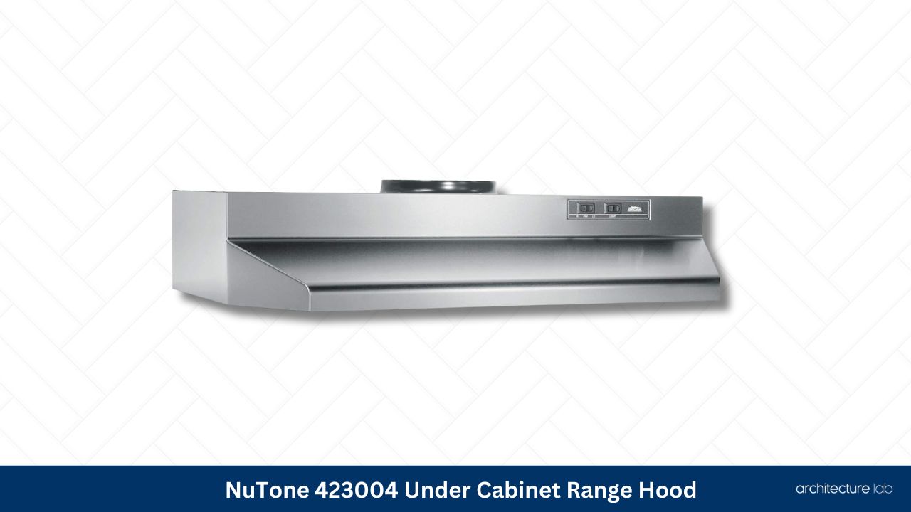 Nutone 423004 under cabinet range hood0