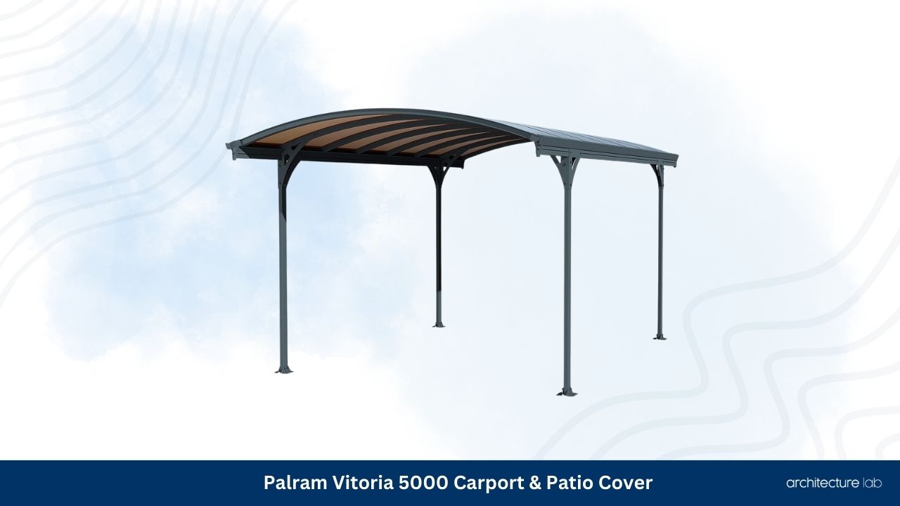 8 Best Carports For Vehicle Protection Shelter And Outdoor Coverage 10 Palram vitoria 5000 carport patio cover