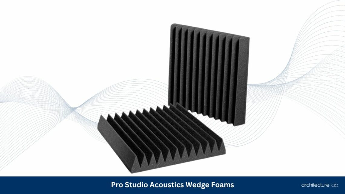 Pro studio acoustics wedge foams