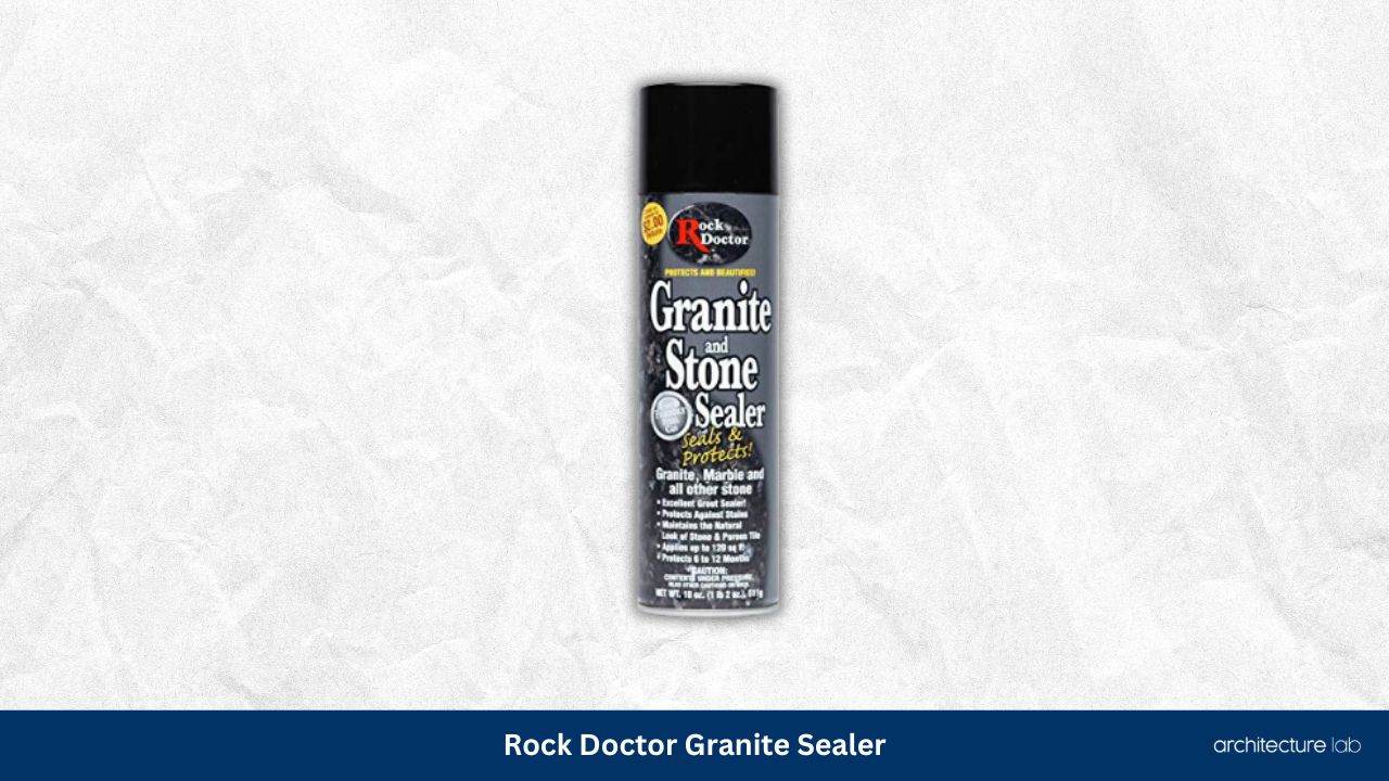Rock doctor granite sealer
