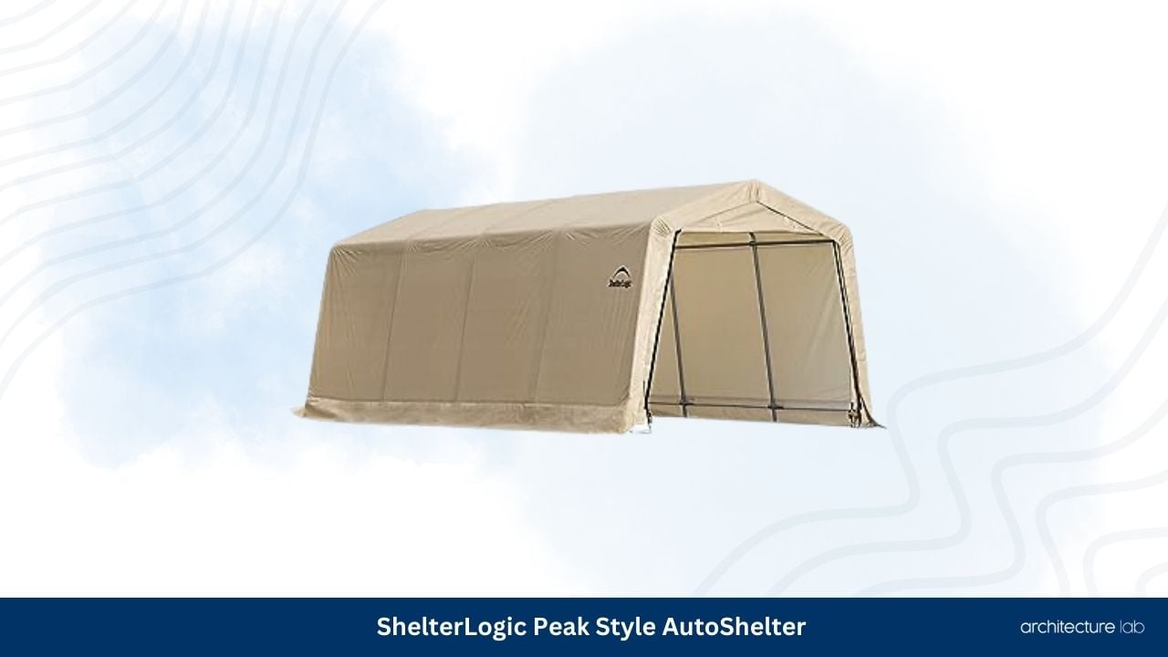 Shelterlogic peak style autoshelter