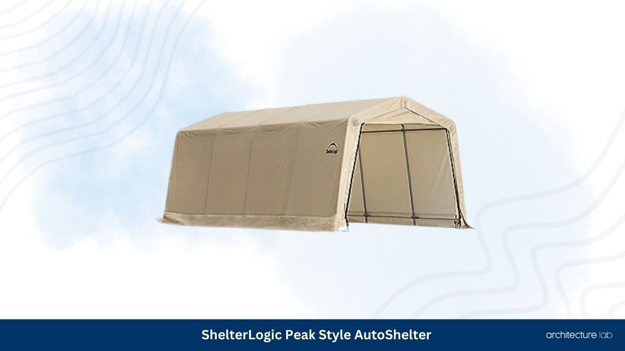 8 Best Carports For Vehicle Protection Shelter And Outdoor Coverage 9 Shelterlogic peak style autoshelter