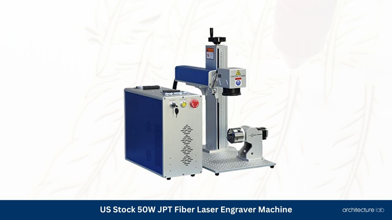 Us stock 50w jpt fiber laser engraver machine