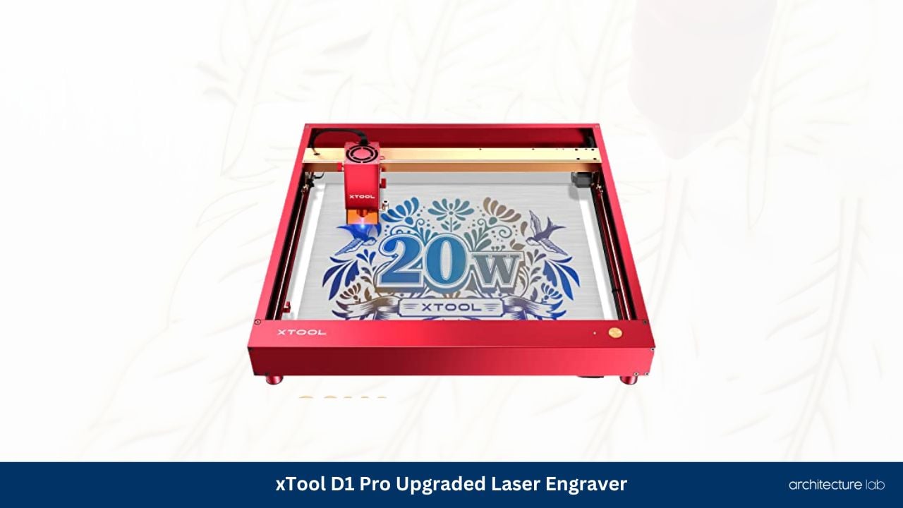 Xtool d1 pro upgraded laser engraver
