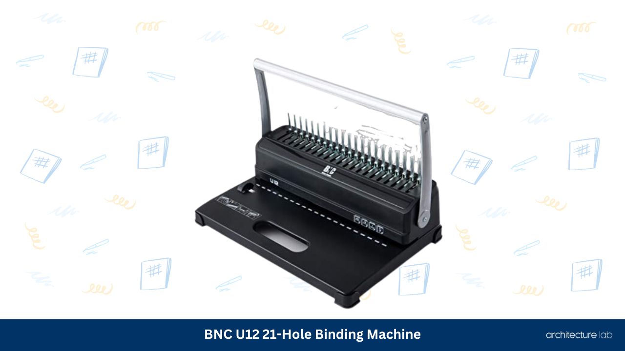 Bnc u12 21 hole binding machine