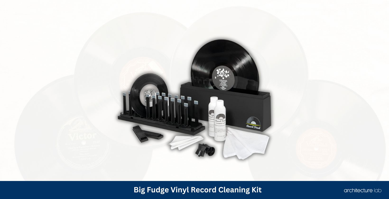 Big fudge vinyl record cleaning kit